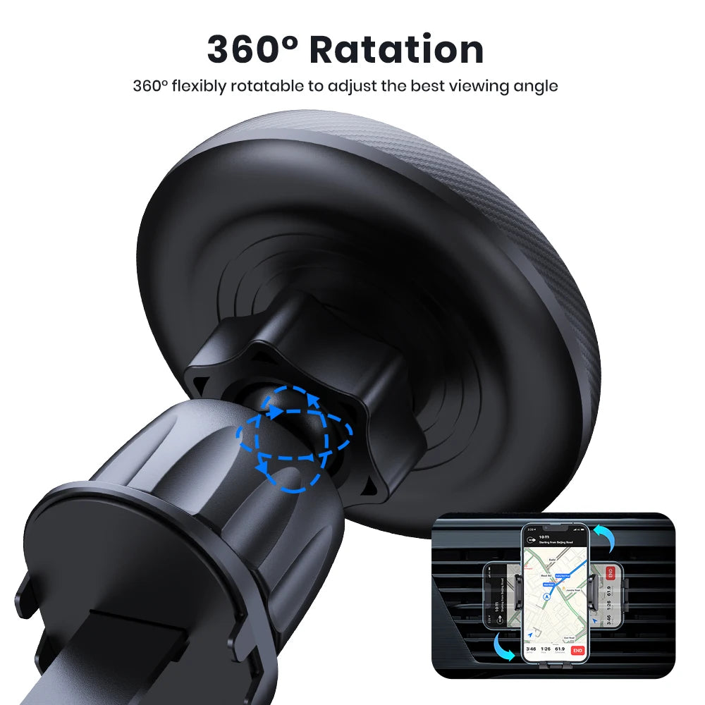 Magnetic car vent mount, view 6