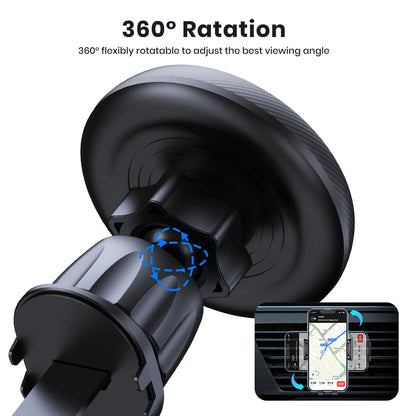Magnetic car vent mount, view 6