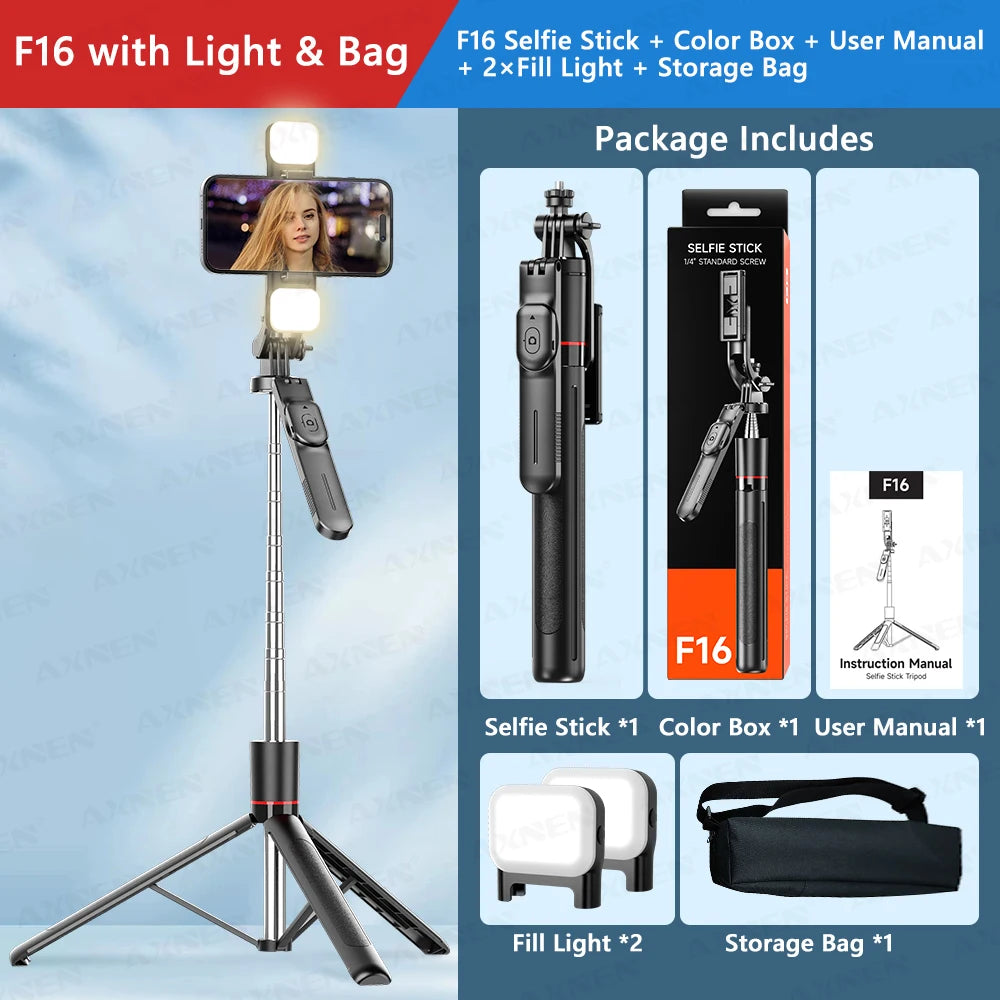 Selfie stick tripod, view 12