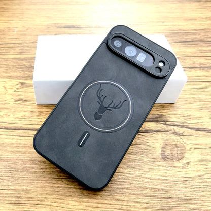 Faux leather MagSafe case for Pixel, view 3