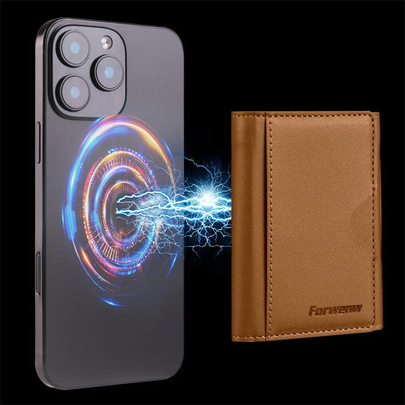 Detachable magnetic wallet case, view 6