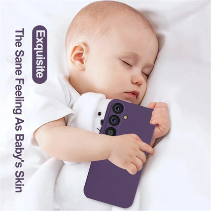 Soft liquid silicone case for Samsung Galaxy S23–S25, view 4