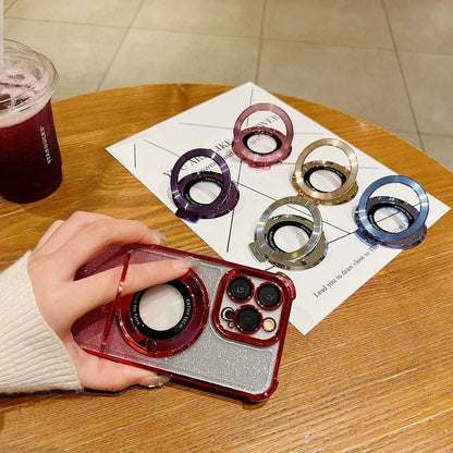 Plated magnetic ring holder, view 5