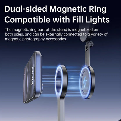 Magnetic selfie stick tripod, view 6