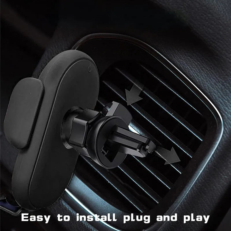 Infrared sensor wireless car charger, view 3