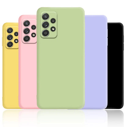 Liquid silicone soft case for Samsung Galaxy A series