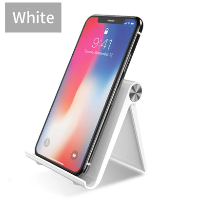 Portable adjustable desk phone stand, view 10