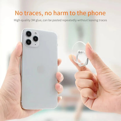 Clear finger ring phone holder, view 5