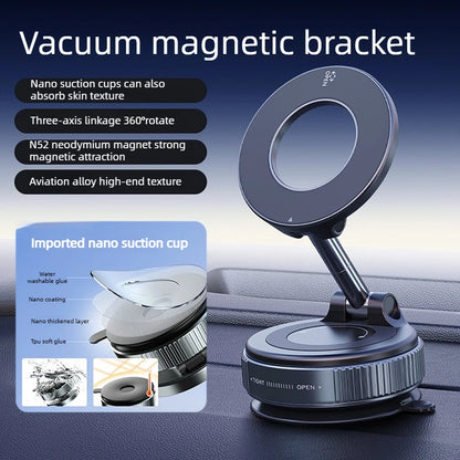 Magnetic dashboard car mount, black