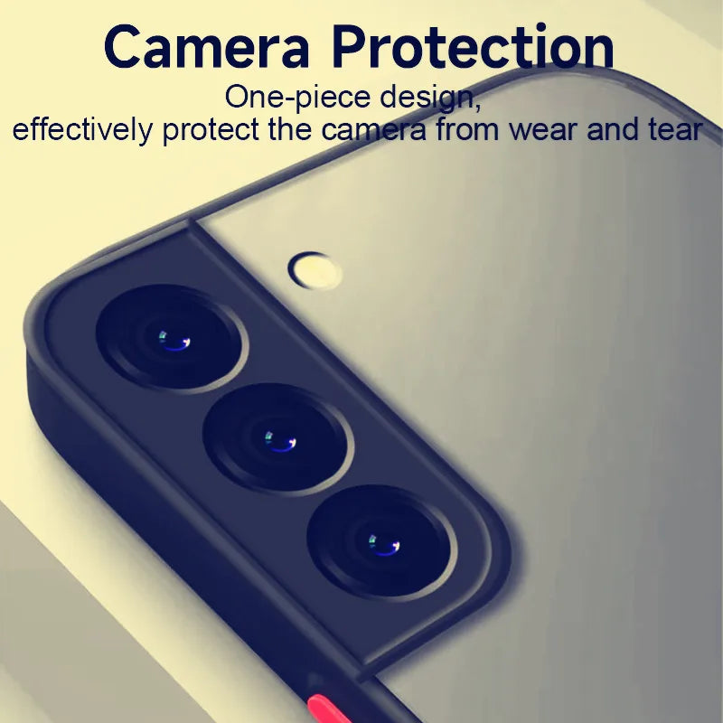 Shockproof matte armor case for Samsung Galaxy S20–S25, view 5
