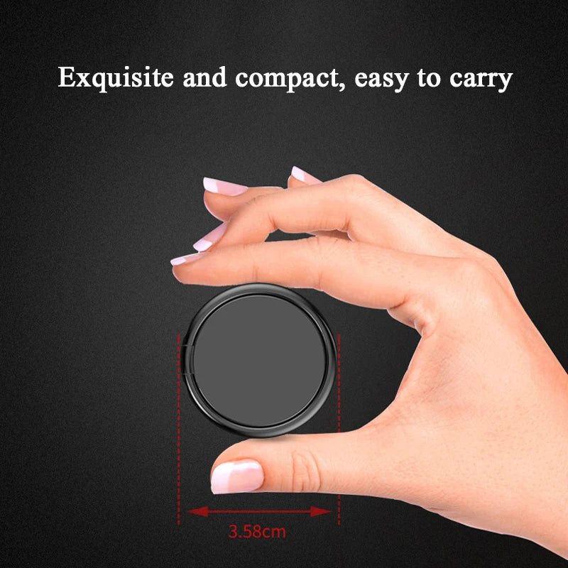 360° rotating metal finger ring holder, view 8