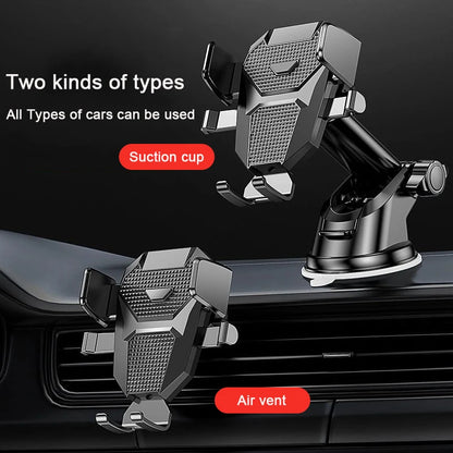 Suction cup car phone holder, view 2