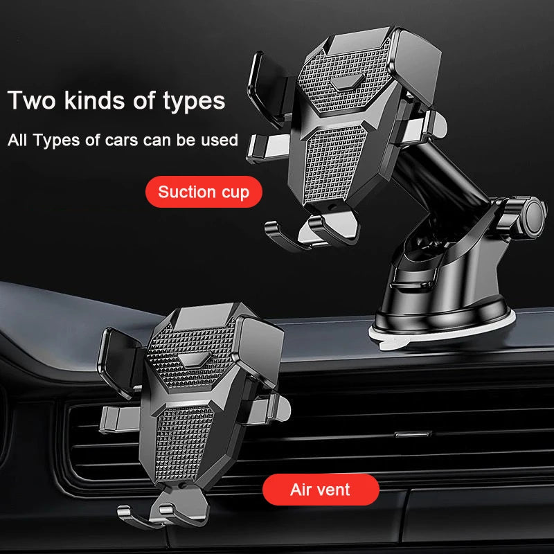 Suction cup car phone holder, view 2