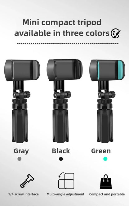 Foldable desktop phone tripod, view 7