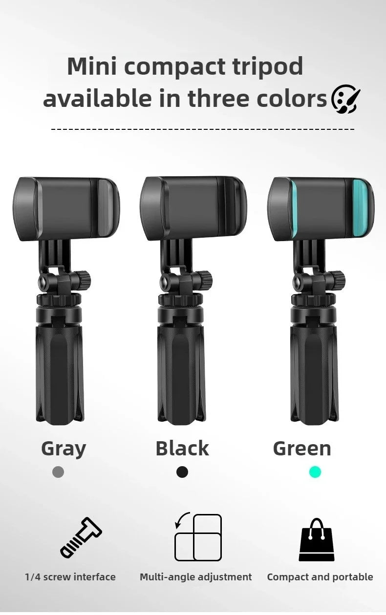 Foldable desktop phone tripod, view 7