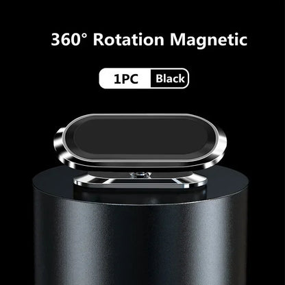 Magnetic car phone holder, black