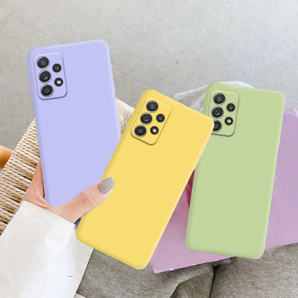 Liquid silicone soft case for Samsung Galaxy A series, view 3