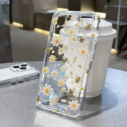 Cute flower clear case for Samsung Galaxy S & A series, view 14