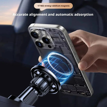 Magnetic car vent phone holder, view 5
