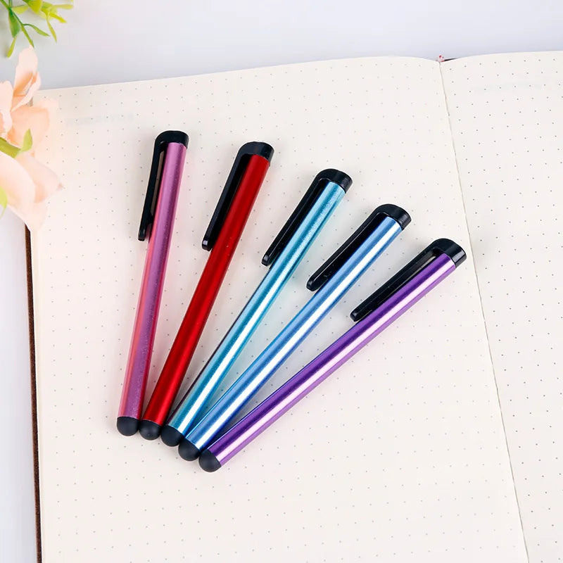 Universal capacitive stylus pens with rubber tip, 10-pack, view 2