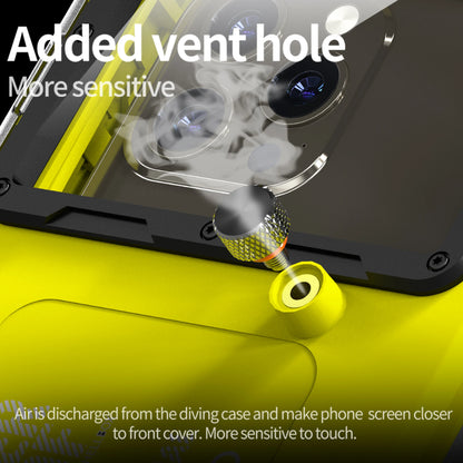 IP68 waterproof phone case for diving, up to 6.9 inch, view 6