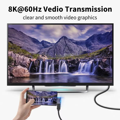 USB4 40Gbps 90-degree USB-C adapter, 100W, view 6
