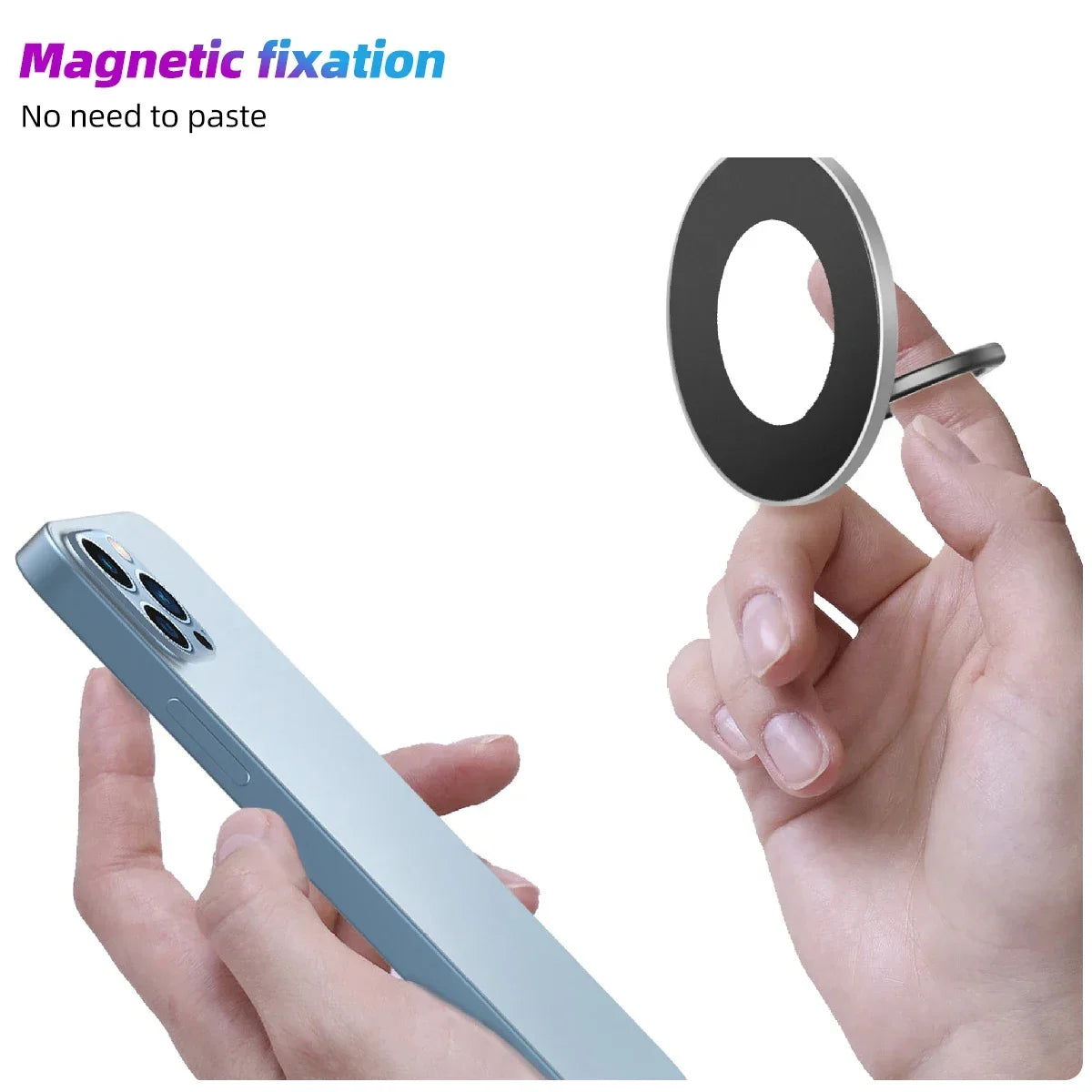 Mini magnetic finger ring grip, view 4