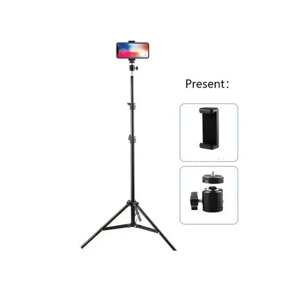Floor-standing phone tripod, view 2