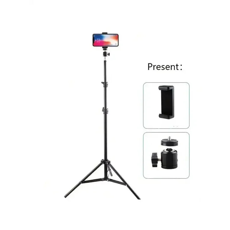 Floor-standing phone tripod, view 2