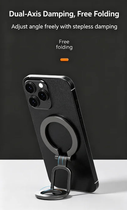 Dual-mode magnetic phone grip, view 4