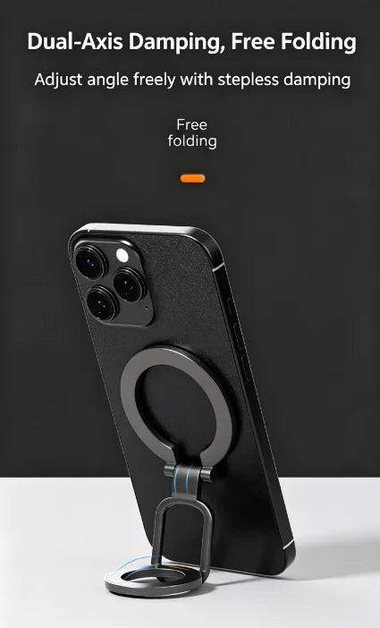 Dual-mode magnetic phone grip, view 4