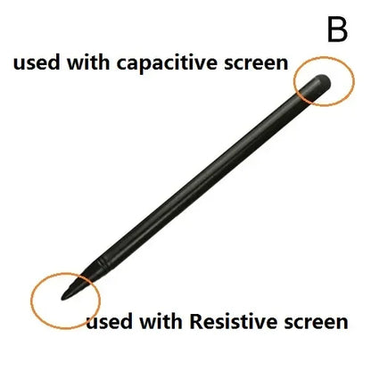 Universal dual-use capacitive stylus pen, 1pcs black