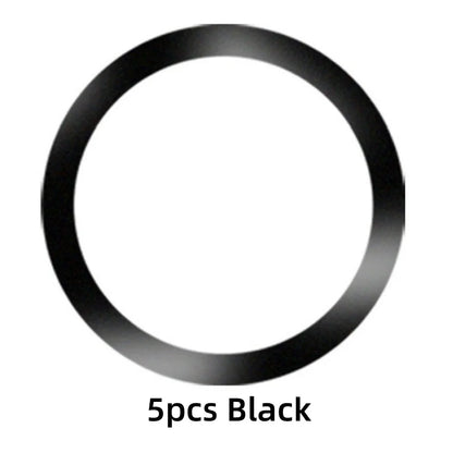 Universal magnetic sticker rings, black, view 19