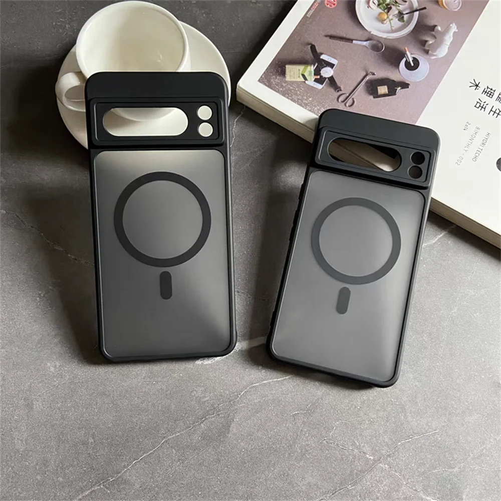 Matte translucent MagSafe magnetic case for Pixel, view 3