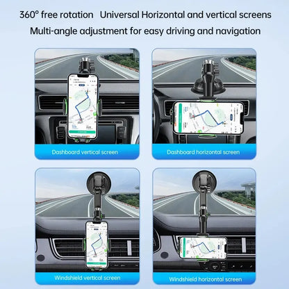 Suction cup car phone holder, view 4