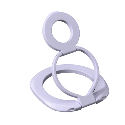 Double-sided magnetic ring holder, purple