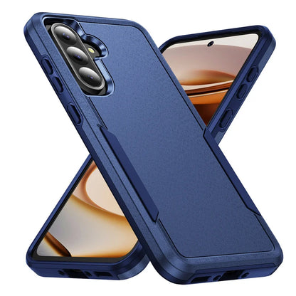 Hard PC+TPU armor case for Samsung Galaxy S and A series, navy blue