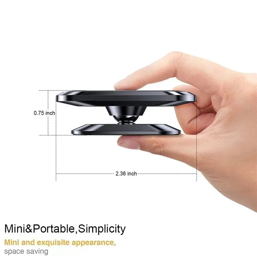 Magnetic car phone holder, view 6