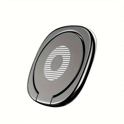 Metal finger ring stand, black