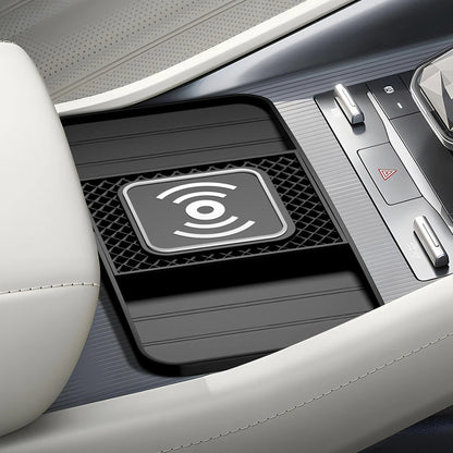 15W non-slip wireless charging pad for car, view 2