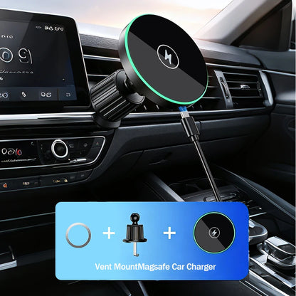 30W magnetic car wireless charger, view 2