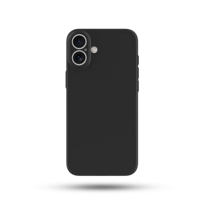 Solid Black Ultra Thin Phone Case