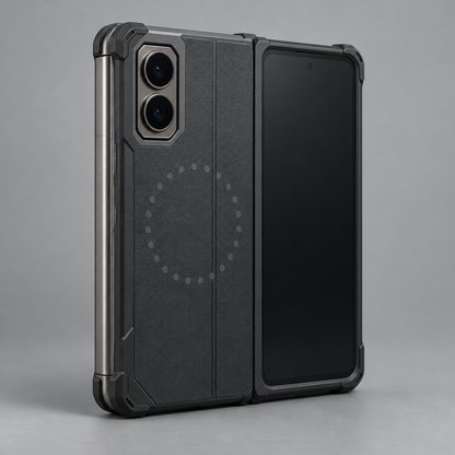 Hybrid Shell MagSafe Armour Case – iPhone Duo — back view