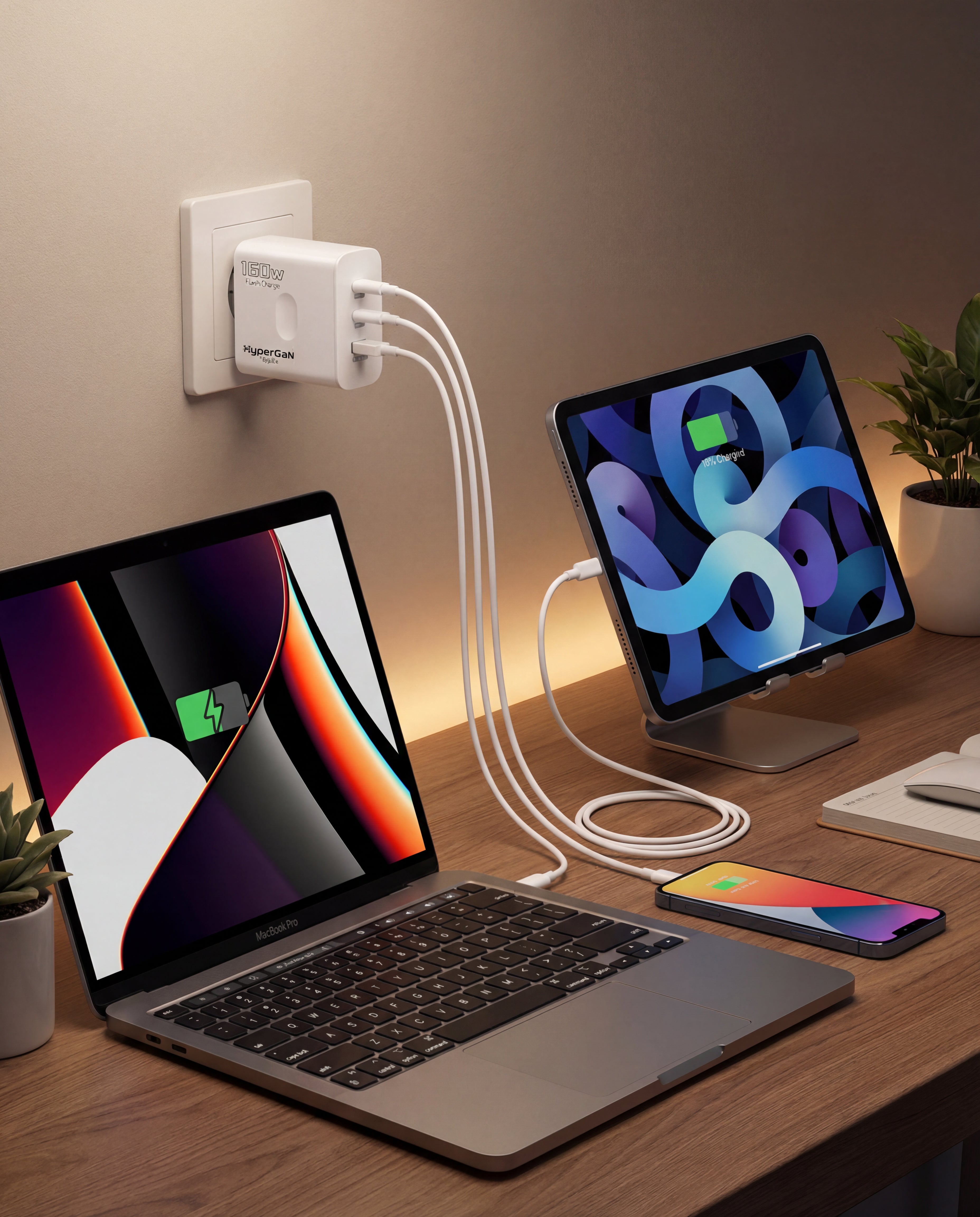 HyperGaN™ 160W Charger by GripLux 70% Off