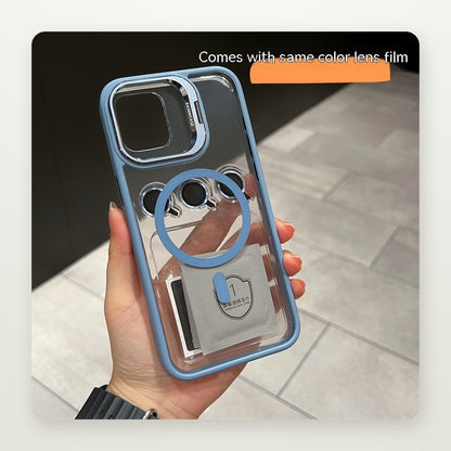 Hidden Lens Stand MagSafe Case for iPhone 16 Series