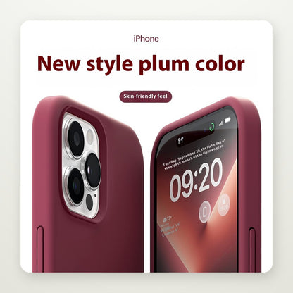 Soft-Touch Liquid Silicone Case for iPhone 15 & 16 Series