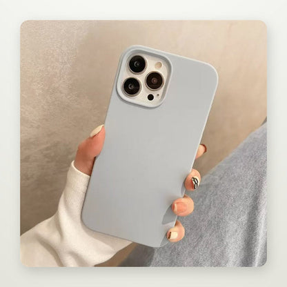 All-Around Frosted Silicone Case for iPhone 13–16