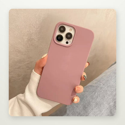 All-Around Frosted Silicone Case for iPhone 13–16