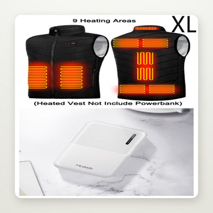 10,000mAh Dual-USB Power Bank for Heated Vests