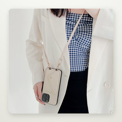 Crossbody Envelope Card Case for iPhone 11–16